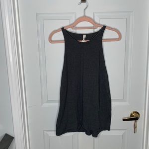 Lululemon gray muscle tank